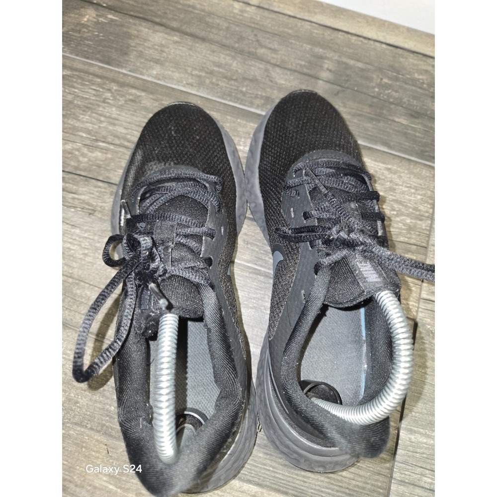 Nike Revolution 5 Black Running Shoes Sneakers Women's Size 8.5 - Picture 5 of 9